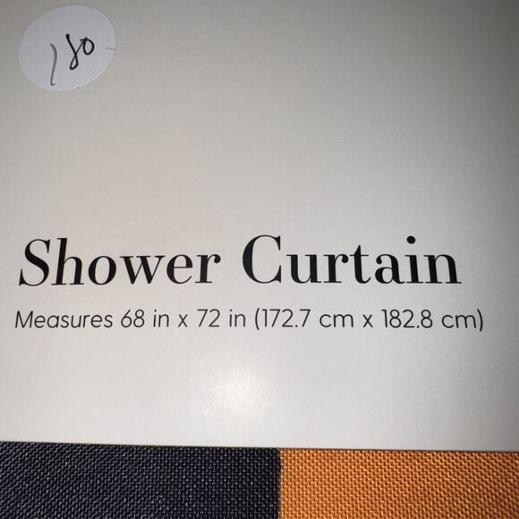 NWT Society6 Funky Cheetah Shower Curtain 68 x 72" Pretty Pop Elisa Bell - Picture 3 of 5